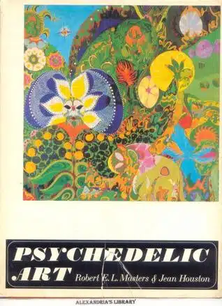 psychedelisches Kunstcover
